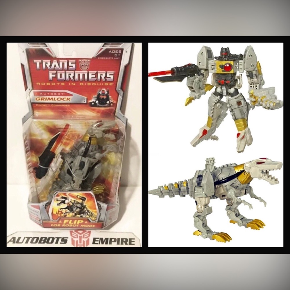Vintage Hasbro Transformers Grimlock Dinobot MP Marvel Autobot Takara Figure G1